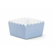 6 boîtes à bonbons pastels bleu