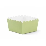 6 boîtes à bonbons pastels vert