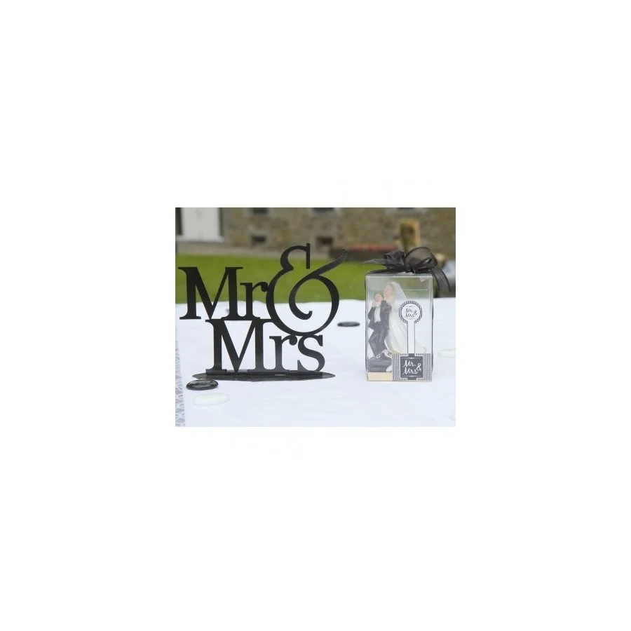 Mr & Mrs deco noir decor