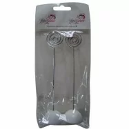 Porte menu blanc