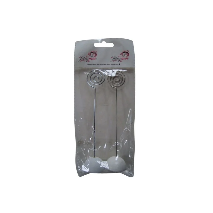 Porte menu blanc