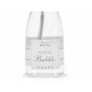 Etiquette bouteille de bulles à savons