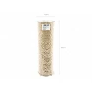 5 m chemin de table toile de jute 28 cm rouleau