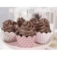 6 papiers pour cupcake sweets chocolat