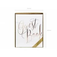 Livre d'or Guest Book or gold emballage