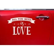 Sticker All you need is LOVE porte