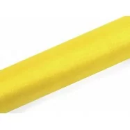 9 m d'organza jaune 16 cm