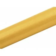 9 m d'organza jaune foncé 16 cm