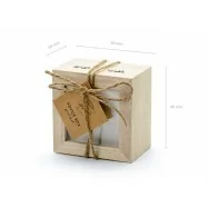 Boite en bois Livre d'or emballage