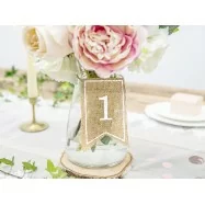 Numéro toile de jute 1