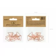 Porte marque place triangle rose gold paquet