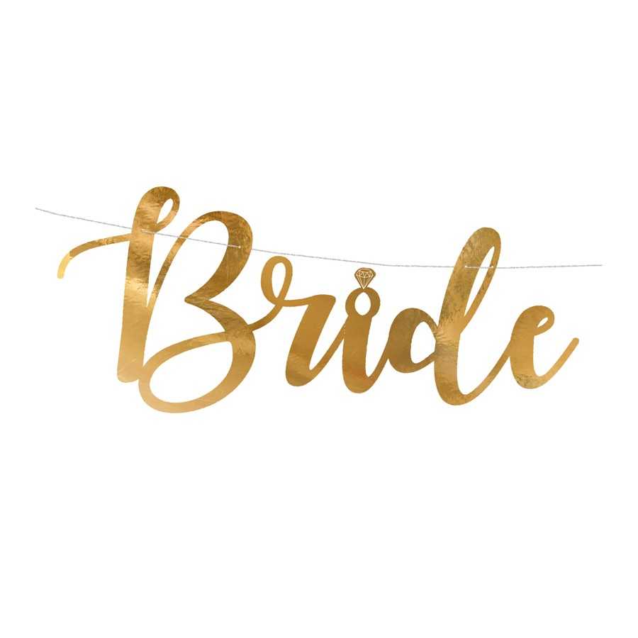Guirlande en lettres "Bride to be" zoom