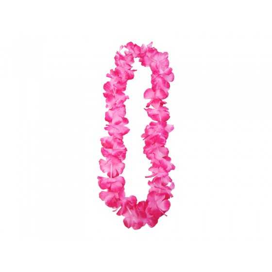 Collier hawaien rose