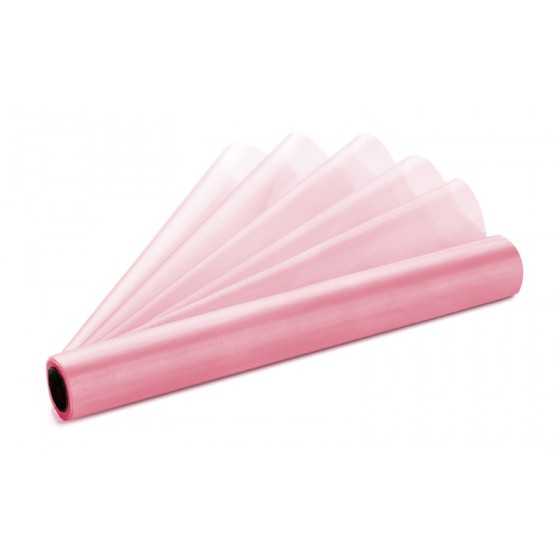 9 m chemin de table organza rose clair zoom
