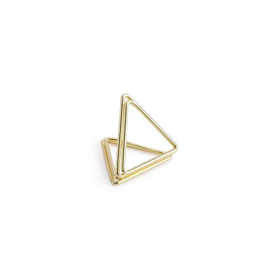 10 triangles or