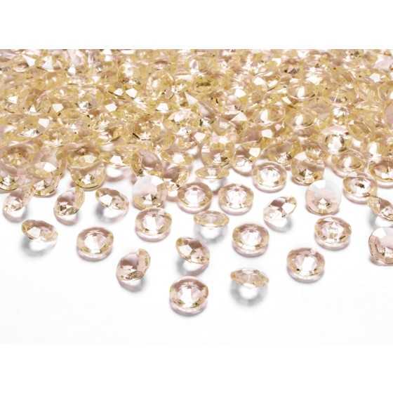 100 diamant or clair 12 mm