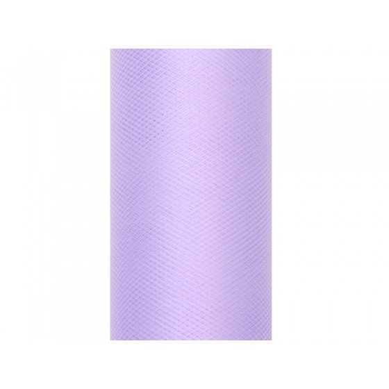 9 m de tulle lilas de 15 cm