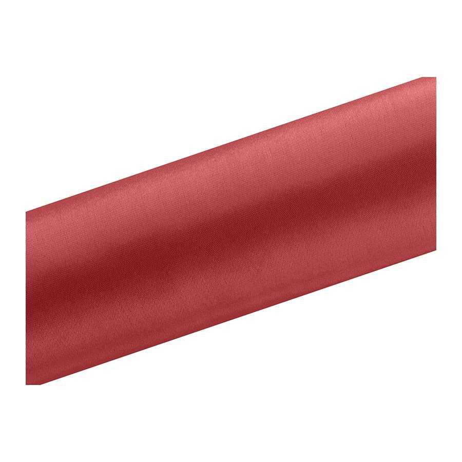 9 m satin rouge 16 cm