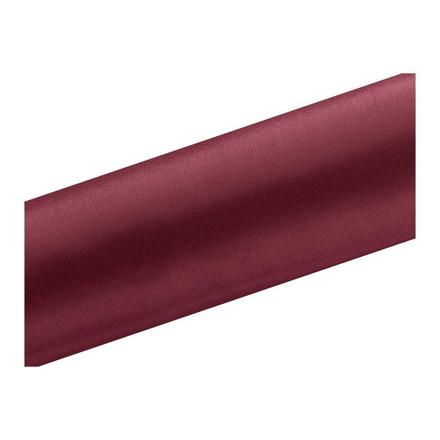 9 m satin bordeaux 16 cm