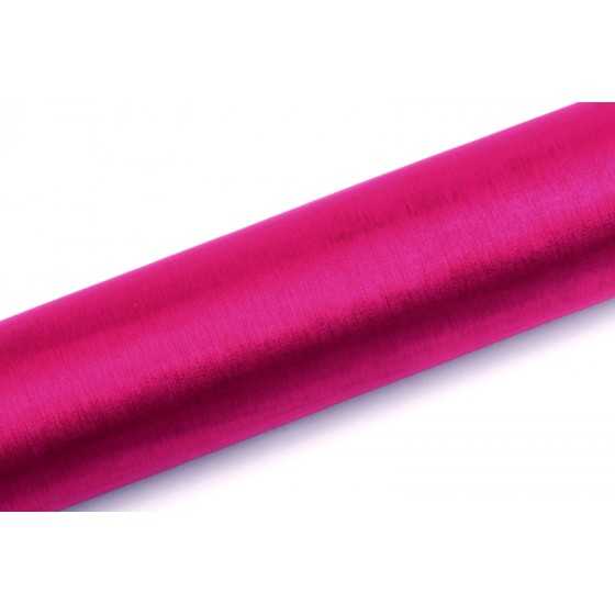 9 m organza fuchsia 16 cm