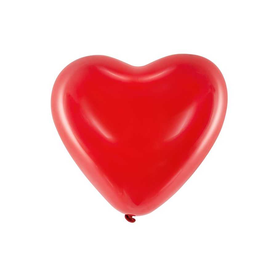 Ballon coeur rouge 40 cm