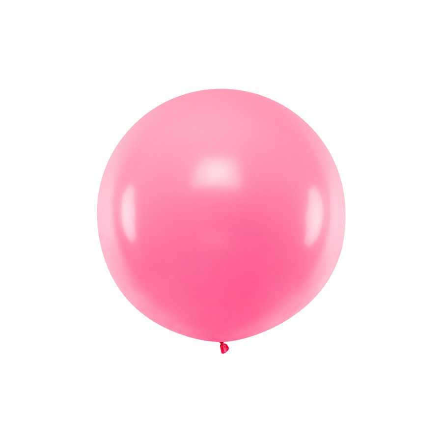Ballon géant rose pastel