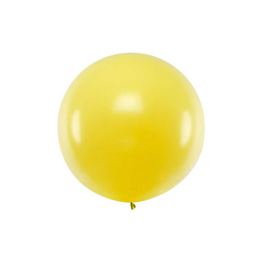 Ballon géant jaune pastel Ballon géant jaune pastel