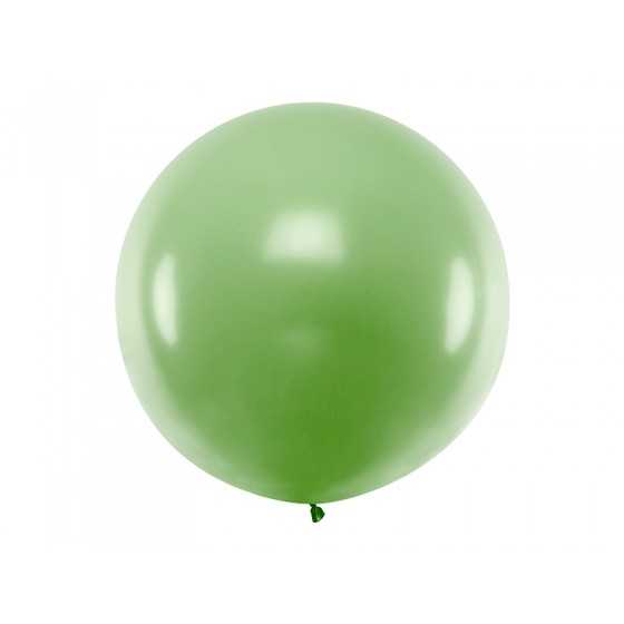 Ballon 90 cm vert pastel