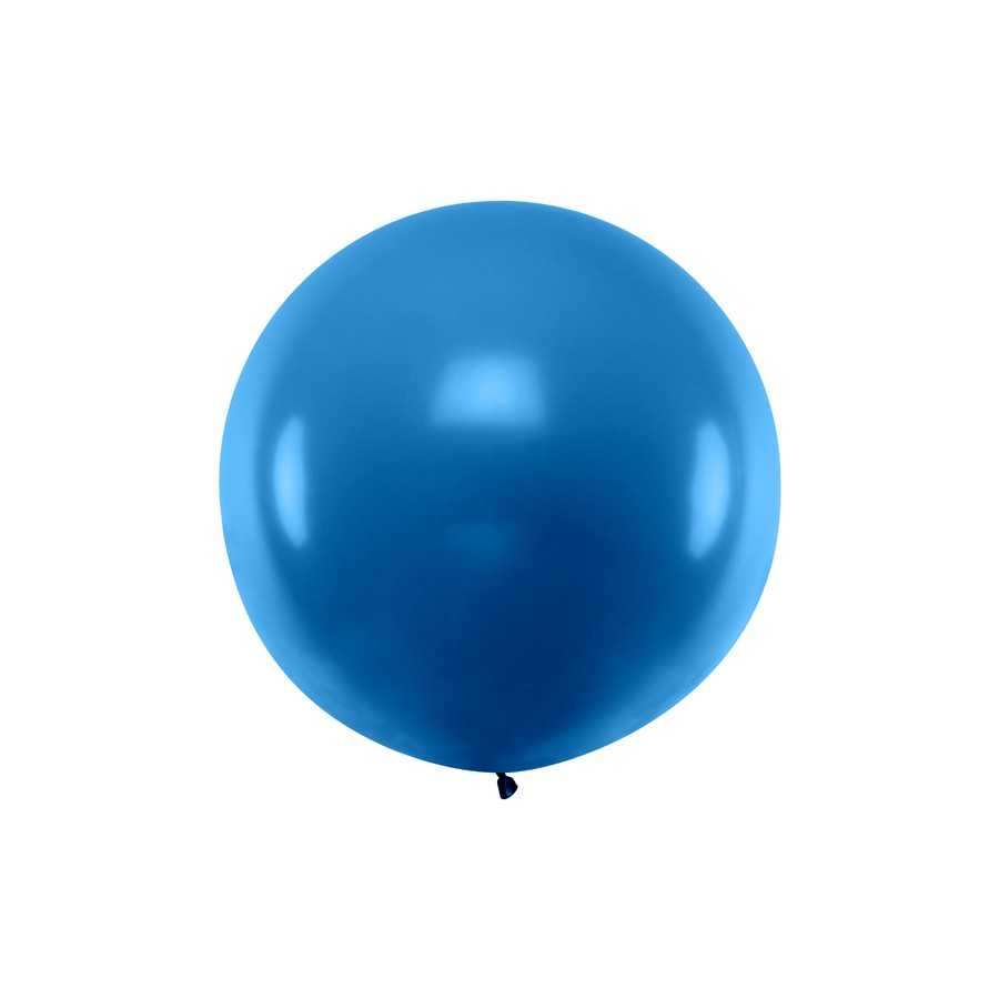 Ballon géant bleu marine pastel