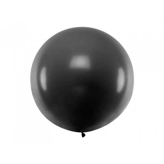 Ballon géant noir pastel