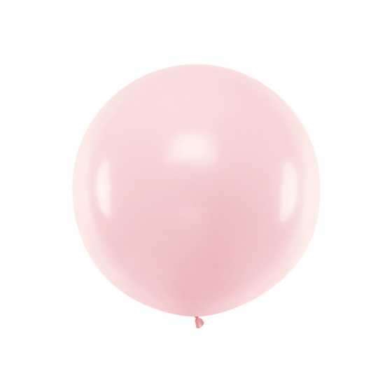 Ballon géant rose pale pastel