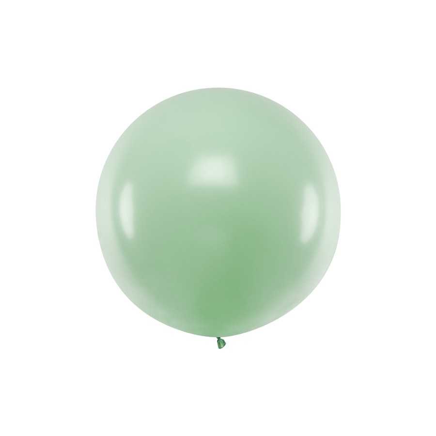 Ballon géant pistache pastel