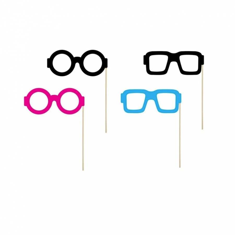 4 pancartes lunettes