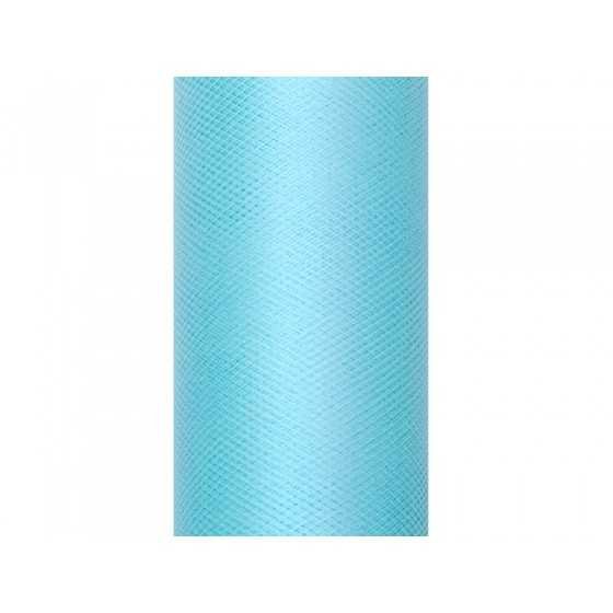 9 m tulle turquoise 15 cm