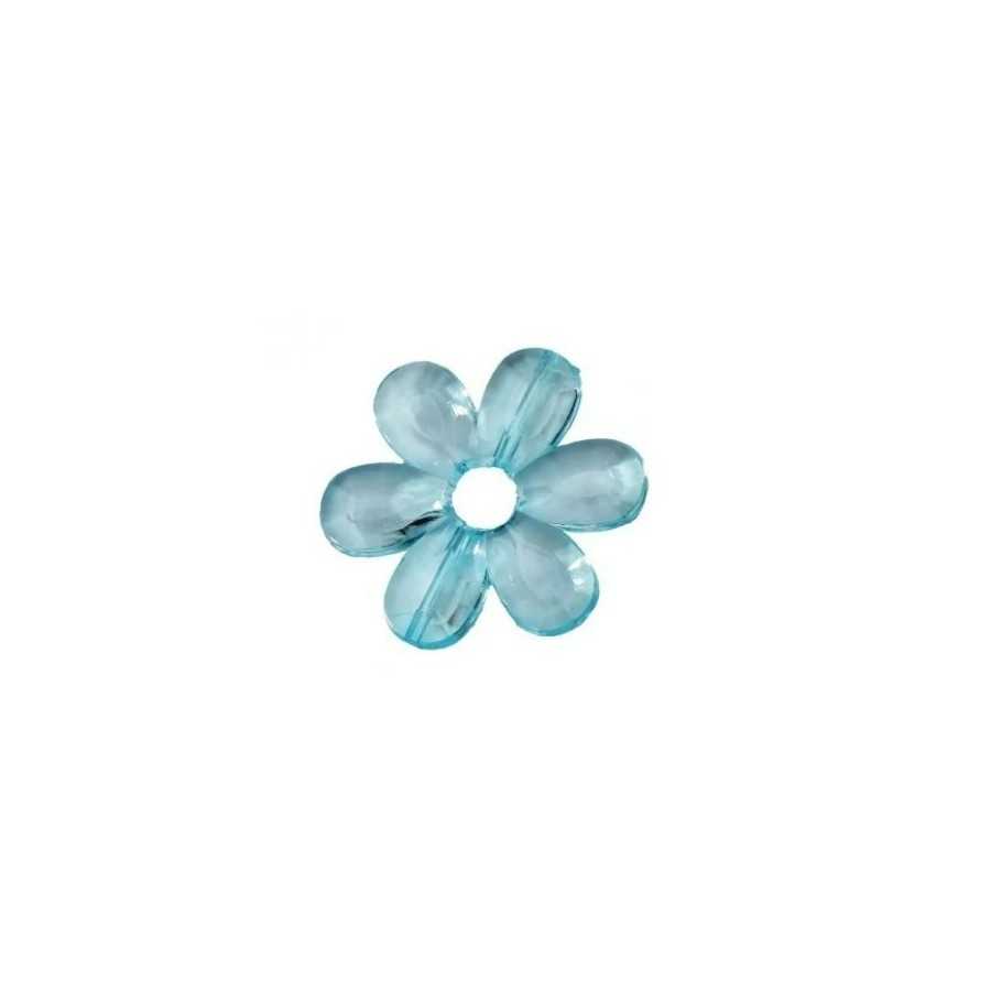 10 fleurs Daisy turquoise