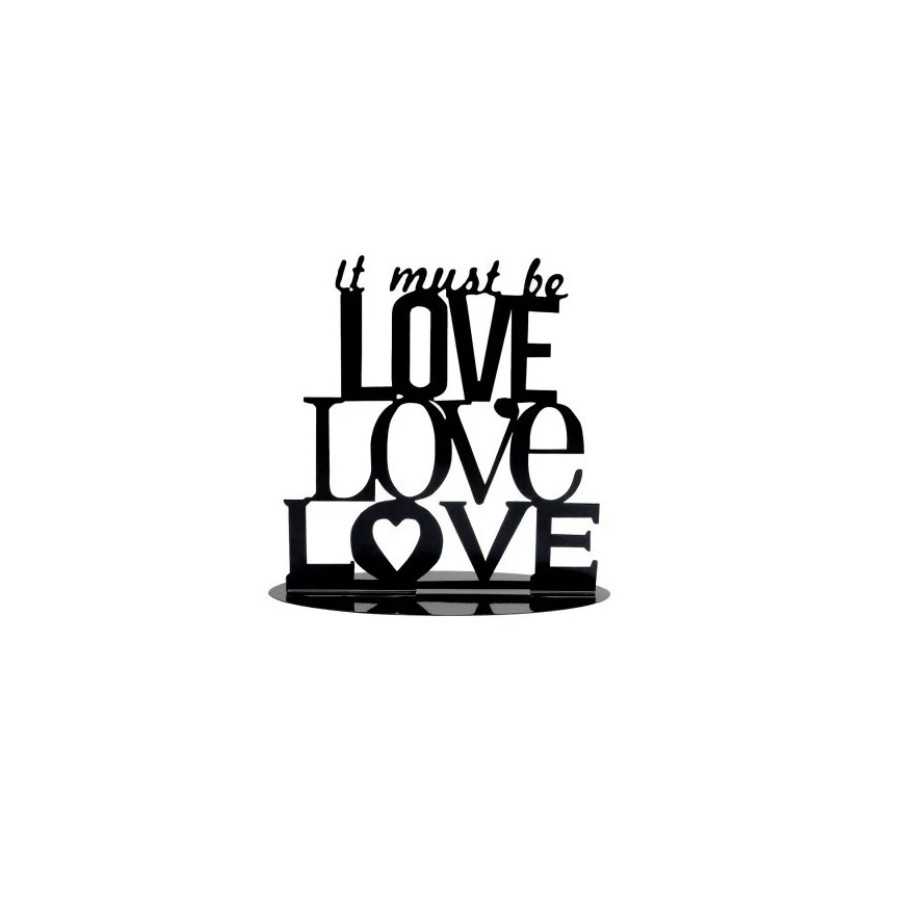 Love deco noir