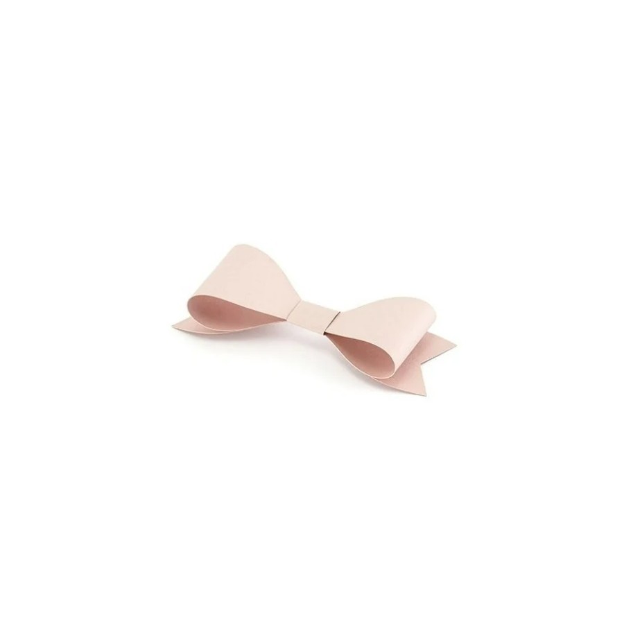 6 petits noeuds roses