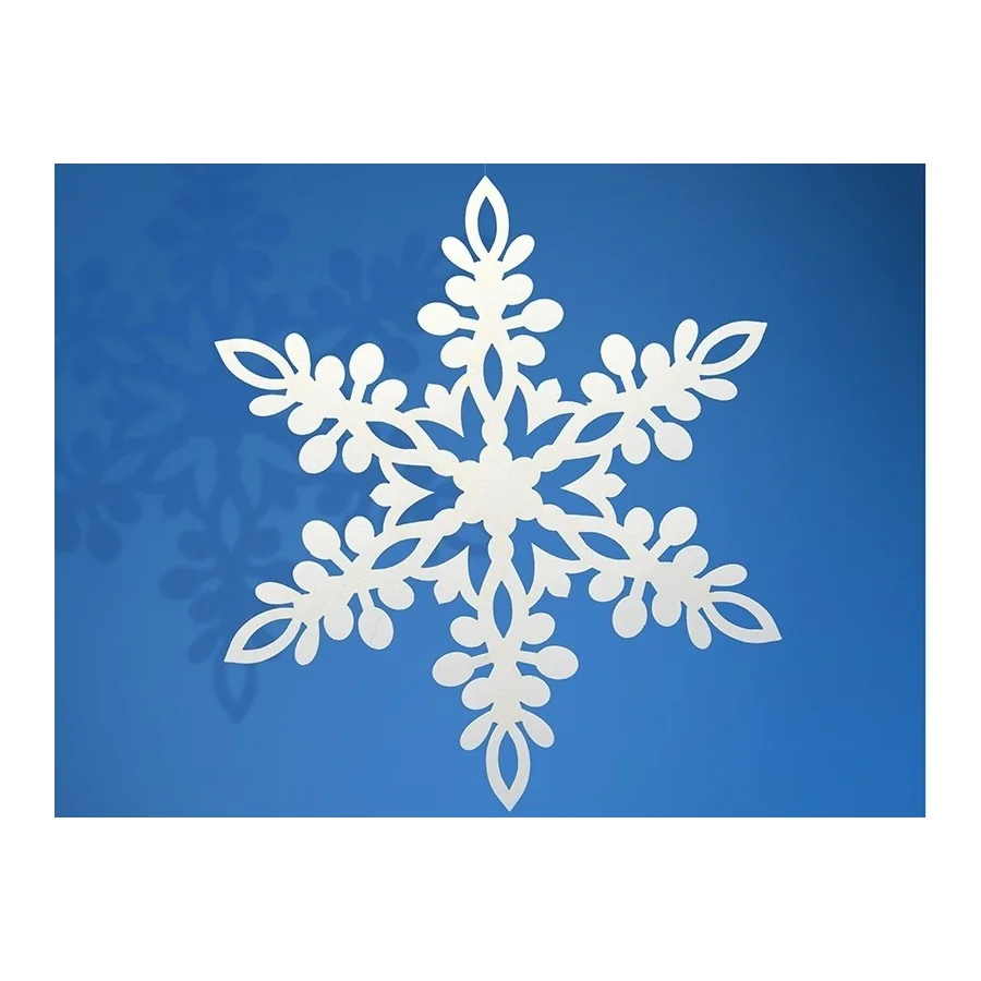 flocon de neige de 13 cm